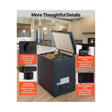 Large Capacity 6.7 Cu.Ft Household Chest Freezer with Mechanical Adjustable Temperature Control