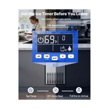 Automatic Freestanding Commercial Ice Maker Machine 100 lbs/24H for Home, Bar & Restaurant
