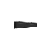12 Inch Steel Cantilever Wire Bracket Black PWBCB12BL