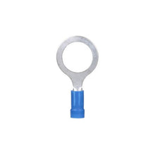 16 to 14 AWG Conductor Funnel Entry Loose Piece Ring Terminal Blue PV14-12R-L (Pack Of 50)