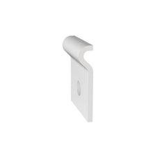 Steel Wire Basket Vertical Wall Mount Bracket White PWBWMBVWH