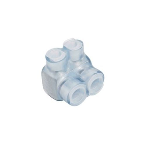 2 ports Single Sided Multi Tap Mechanical Connectors PCSB350-2S-4Y (Pack of 4)
