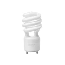 13W Compact Eco-Friendly Fluorescent Spiral Bulbs 900 Lumens Warm White 4 Pack