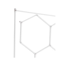 66,300LM Professional Honeycomb Modular Hexagon LED Ceiling Lights Fixture 15 Panel Setup
