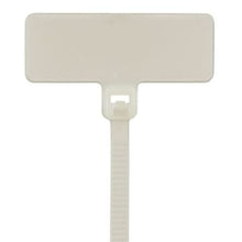 Nylon Flag Miniature Marker Premium Cable Tie Natural PLF1MB-M