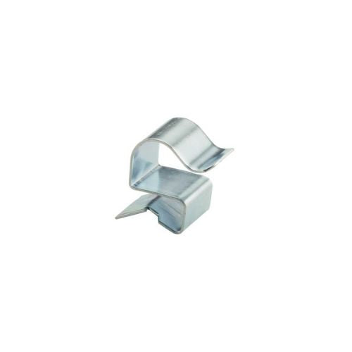 High Carbon Steel Spring Tempered Cable Clip Silver PSC4D (Pack Of 100)