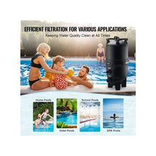 High Capacity 525 Sq. Ft. Cartridge Pool Filter, Inground & Above Ground Swimming Pool Filter System with Upgraded Filter Element for Spas & Hot Tubs
