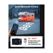 8kW All-in-One Portable Diesel Air Heater with Bluetooth App and Remote Control