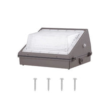 100W LED Wall Pack Lights 10800LM High Lumen Outdoor Security Fixture Waterproof Design 2 Pack
