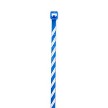 Nylon Standard Locking Cable Ties Blue With White PLT1M-L6-10 (Pack of 50)
