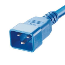 6 FT Non Locking IT Power Cord IEC C20 to IEC C19 Blue NPCB08-X