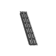 48 Port Unshielded Flush Mounted Flat Patch Panel Black NKPP48FMY