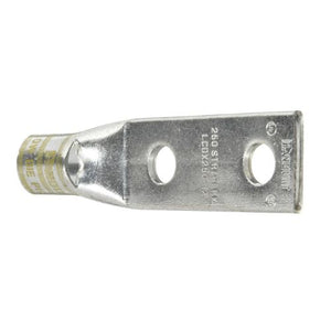 2-Hole Copper Compression Connectors Lugs Yellow LCDX250-12-X (Pack of 10)
