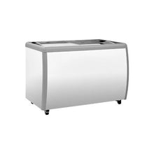 13.1 Cu.Ft Commercial Ice Cream Freezer Display Case with 8 Tub Capacity & Locking Casters