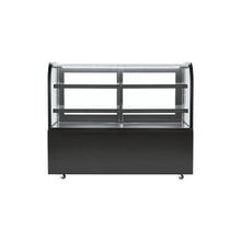 17.6 Cu.Ft. Commercial Curved Refrigerated Dessert Display Case, 550L Bakery Showcase with TURBO Cooling