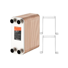 100-Plate Brazed Plate Heat Exchanger for Water-to-Water Heating and Cooling Systems