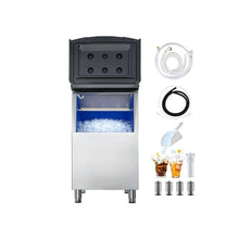 Heavy Duty 250 lbs Professional Commercial Ice Storage Bin with Adjustable Feet for Restaurant Hotel and Beverage Shops