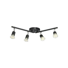 3000K Indoor 4 Head LED Track Light with Adjustable Arms Kit For Kitchen & Living Room