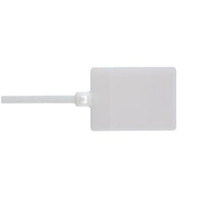 Cross Section Flag Miniature Marker Premium Cable Tie Natural PLF1MA-M (Pack of 1000)