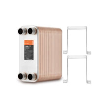 100-Plate Brazed Plate Heat Exchanger for Water-to-Water Heating and Cooling Systems