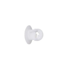 Nylon Indoor Push Button Cable Tie Mount Natural PBMS-H25-M