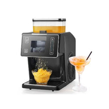 Electric 44 LBS/24H Snowflake Ice Machine with Stainless Steel Adjustable Ice Texture for Home & Cafes