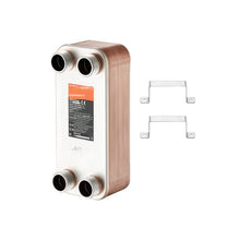 Durable 30 Plate Stainless Steel Brazed Heat Exchanger for Residential Heating Cooling and Heat Transfer Applications