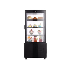 3-Tier Commercial 4 ft Refrigerated Bakery Showcase with LED Lighting and Frost Free Cooling