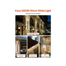 Modern 31.5 Inch Long Strip LED IP65 Weatherproof Outdoor Wall Lighting Fixture