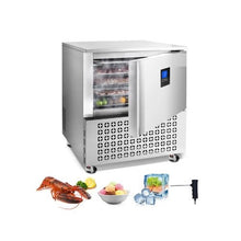High Efficiency 4 Cu.Ft Commercial Blast Chiller Freezer with 5 Trays for Restaurant Food Preservation