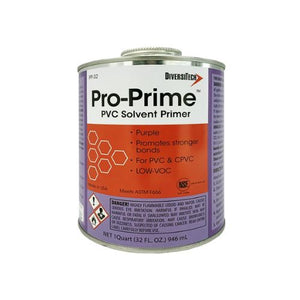 Heavy Duty 1 Quart Purple Primer For PVC Joints Purple PP-32