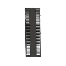 45RU Vertical Dual Sided Cable Manager Black PE2VD06