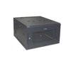 21 Inch Usable 24 Inch Overall Depth 23.6 W 23.6 D 14.6 H Wall Mount Cabinet 6U