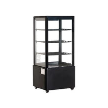 3-Tier Commercial 4 ft Refrigerated Bakery Showcase with LED Lighting and Frost Free Cooling