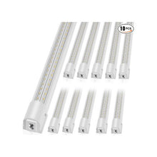 High Output 40W 4 Foot 6500LM LED Utility Shop Lights Garage & Warehouse 10 Pack