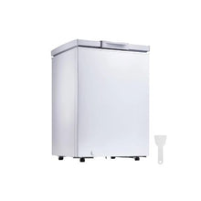Compact 3.3 Cu.Ft Top-Opening Chest Freezer with Adjustable Thermostat Energy Saving Operation & Quiet Cooling White