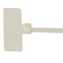 Nylon Flag Miniature Marker Premium Cable Tie Natural PLF1MB-M