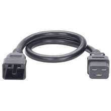 4 FT Non Locking IT Power Cord IEC C20 to IEC C19 Black NPCB12-X