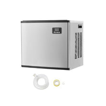 Restaurant-Grade 360LB Ice Making Machine with Self-Cleaning System and Timer Control
