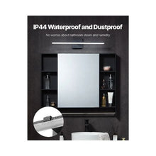 24 Inch Modern Adjustable LED Vanity Lamp with Rotatable Heads for Bathroom