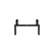 Powder Coated Overhead Distribution Rack Threaded E Rails Black PZLRB4U