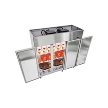 72 Inch Commercial Reach-In Freezer 50.2 Cu.Ft. 3 Door Stainless Steel Upright Freezer with Auto Defrost & Adjustable Shelves