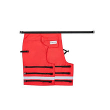 Large Chainsaw Safety Chaps, 38–40 Inch Waist Class D 8-Layer Wrap-Style Protective Pants with Adjustable Belt & Gear Pocket