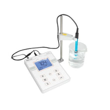 Benchtop Digital pH Meter 3-Point Calibration 0–14 pH Range Large Backlit Display with Temperature Testing & 50-Reading Memory