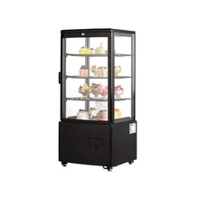 3-Tier Commercial 4 ft Refrigerated Bakery Showcase with LED Lighting and Frost Free Cooling