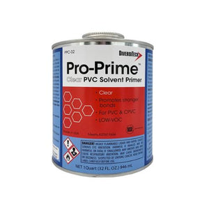 Quick Apply Clear PVC Primer With Brush Applicator Clear PPC-16
