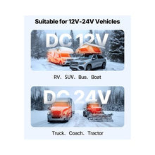 Compact Low Noise Diesel Heater with Remote Control for RV, Truck, Camper, Van, Boat and Trailer