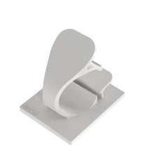 Latching Wire Clips with Rubber Adhesive Backing Natural LWC50-A-L (Pack of 50)