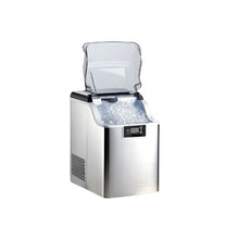 44 Lbs/Day Compact Countertop Nugget Ice Maker with Self-Cleaning for Kitchen, Bar & Office Gray