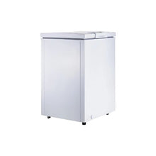 Compact 3.3 Cu.Ft Top-Opening Chest Freezer with Adjustable Thermostat Energy Saving Operation & Quiet Cooling White